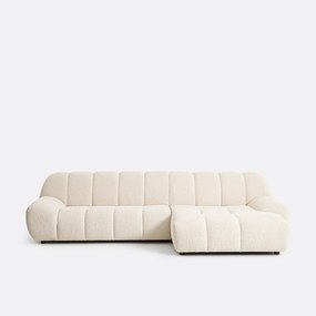 Hoekbank rechts, reliëfstof, Nuria