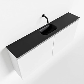 Mondiaz Ture 120cm toiletmeubel talc met wastafel urban midden geen kraangat