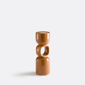 Sculpturale keramische kandelaar, hoogte 25 cm, FOMEA