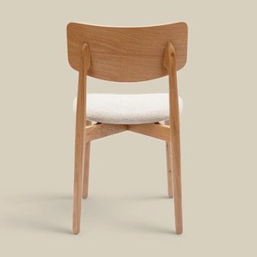 Scandinavische Stoel Eikenhout