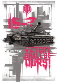 Ilustratie World of Tanks - Heavy Tank, WOT
