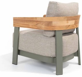 4 Seasons Outdoor Varenna loungestoel olijfgroen SALE     weerbestendig