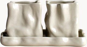 Keukenbewaarpotten Jars met dienblad, 3-delig