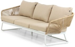 Stoel en Bank Loungeset 5 personen  Wit  Hartman Corsica/Lunaro