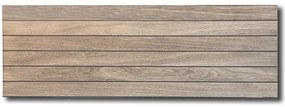 Wandtegel Houtlook 33x100 Cm Norma Grijs Beige RBT122