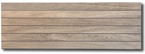 Wandtegel Houtlook 33x100 Cm Norma Grijs Beige RBT122