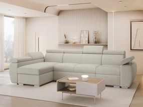 Hoekbank Columbus 227, Aanwezig, Aanwezig, 320x170x85cm, 161 kg, Poten: Kunststof