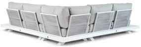 Loungeset 5 personen Aluminium Wit Santika Furniture Santika Attico