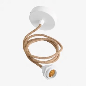 Kabel Voor Buitenplafondlamp Coyle Wit - Sklum