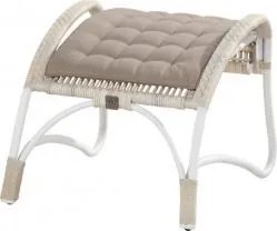 4 Seasons Outdoor | Olivia footstool, retro  Voetenbank    beige weerbestendig