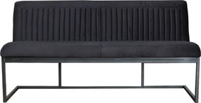 Eetkamerbank - Lara - stof Element antraciet 01 - 160 cm