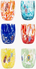 Glazen tumblers Veneziano, 6-delig