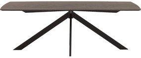 Goossens Excellent Eettafel Uniek, Semi rechthoekig 220 x 100 cm
