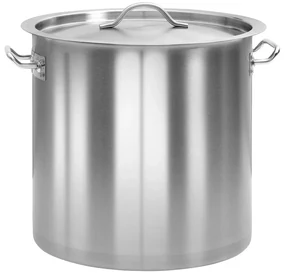vidaXL Kookpan 25 L 32x32 cm roestvrij staal