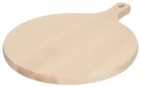 Serveerplank, beukenhout,ø 30 cm