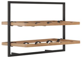 DTP Home Winemate Oak Type C Wand Wijnrek Van Eikenhout - 50x25x35cm.