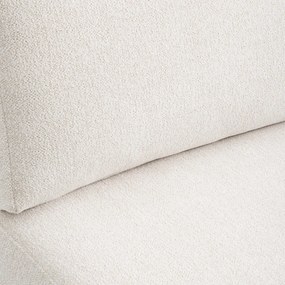 Modulaire bank van getextureerde stof, Monica