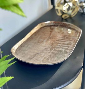 Dienblad glas - dienblad Glasses - dienblad brons