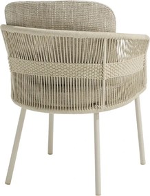 4 Seasons Outdoor Corfu tuinstoel Linnen Tuinstoel   beige weerbestendig