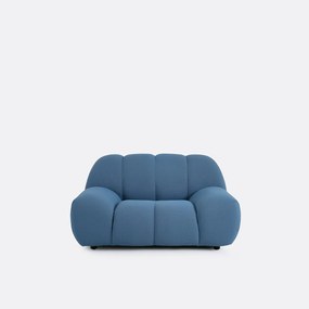 XL fauteuil, gewatteerde stof, NURIA