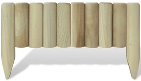 vidaXL Gazonpanelen 10 st 60 cm hout