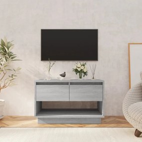 vidaXL Tv-meubel 70x41x44 cm spaanplaat grijs sonoma eikenkleurig