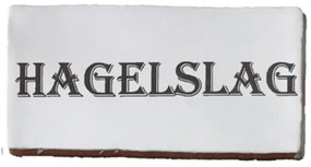 Terre d'Azur Cocina wandtegel met decor hagelslag 15x7,5cm wit