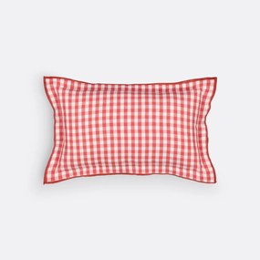 Gingham katoen/linnen kussenhoes, Cottage
