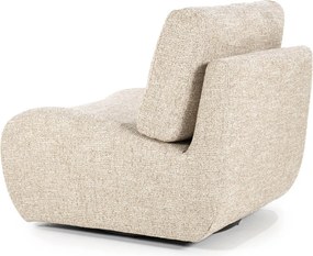 Draaibare Fauteuil Taupe Zonder Armleuning