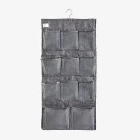Hangende Organizer Met Metalen Hanger Klere Grijs & ↑86 Cm - Sklum