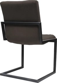 Eetkamerstoel - Lara - stof Element antraciet 02