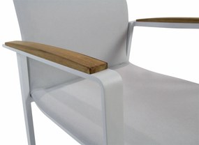 Barstoel Aluminium Wit Lifestyle Garden Furniture Brandon  wit
