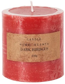 Geurkaars - dark hibiscus - 7x7 cm
