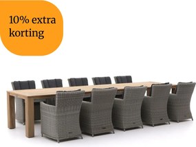+ 10% kassakorting | Diningset Intenso | 10 personen | Tuinset teakhout | 11-delig | Kees Smit Tuinmeubelen