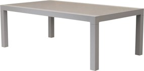 Vegas lounge tuintafel aluminium latte 120x70xH43 cm sintered stone