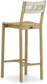 Barstoel Teak Old teak greywash Santika Suka