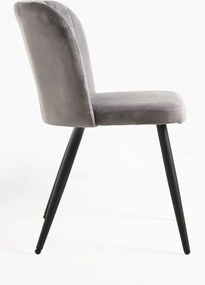 Set 4 Luk Fluwelen Stoelen