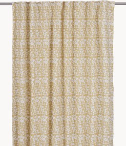 Katoenen ondoorzichtige multibandgordijnen De Mina, 2-delig, B 140 cm