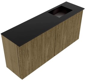 Mondiaz Joya 90cm toiletmeubel dusk met wastafel faye rechts 1 kraangat urban
