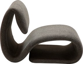 Dan-Form Dubna Design Lounge Stoel Boucle Pebble Grey