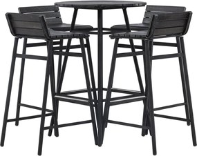 The Outsider Barset - Sem - Zwart - 5 delig - The Outsider