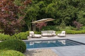 4 Seasons Outdoor Capresi loungeset SALE Loungeset   beige weerbestendig