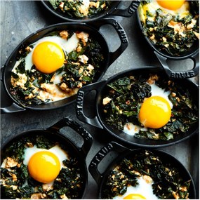 Staub Specialities Ovenschaal 15 cm, Ovaal, Zwart - Specialities - Staub