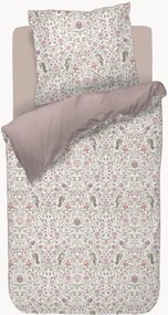 Katoenen perkal dekbedovertrekset Garden of Dove