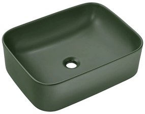 Comad Kama wastafel 50x15cm mat groen