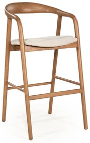 Eleonora Rayven Moderne Barkruk Bruin 104cm