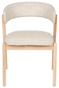 Zuiver Bright Design Eetkamerstoel Eiken Beige