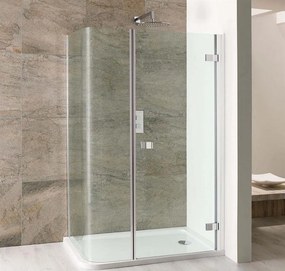 Eastbrook Volente douchebak 120x80cm links ronde hoek