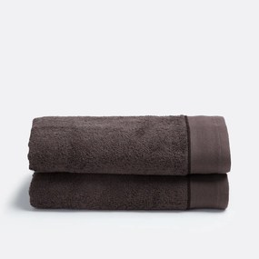 Set van 2 gekamde katoenen handdoeken 675g/m², Victor