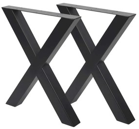 X-poten voor Mango eettafel | 75 x 10 x 73 cm | 2 stuks